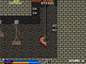 une photo d'Ã©cran de Rastan Saga sur Arcade